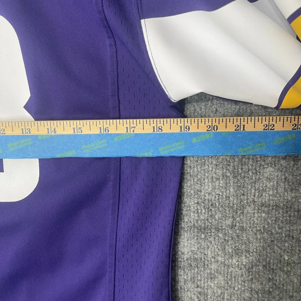 Nike Minnesota Vikings Justin Jefferson 18 Youth Large Purple NFL Jersey